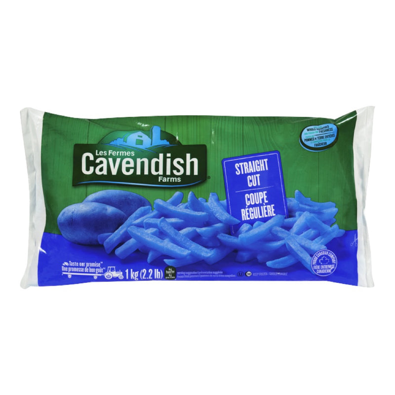Cavendish Straight Cut French Fries, 1 kg