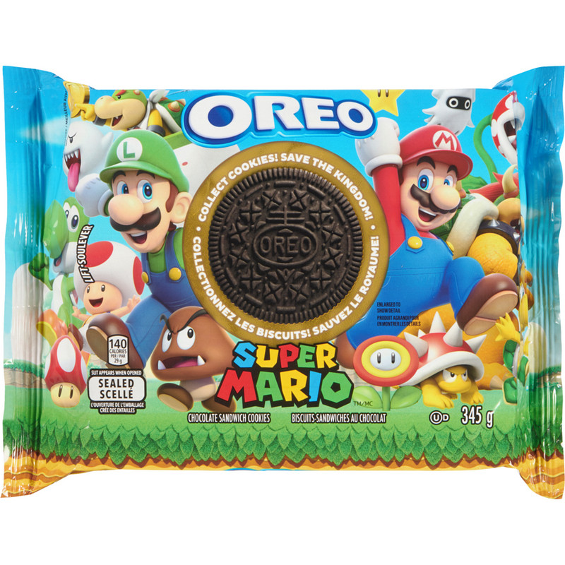 Oreo Super Mario Cookies, 345 g