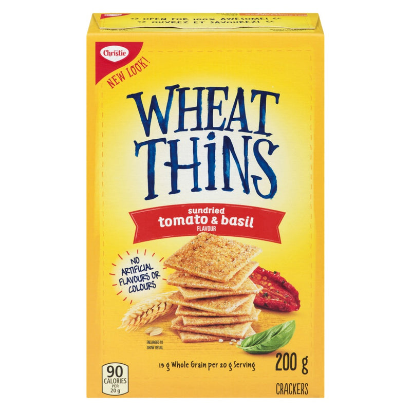 Christie Wheat Thins Sundried Tomato & Basil, 200 g