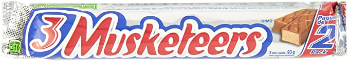 3 Musketeers King Size Candy Bar, 1 ct