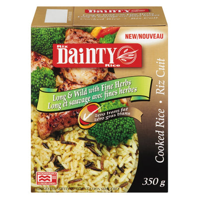 Dainty Long & Wild With Fine Herbs Rice, 350 g