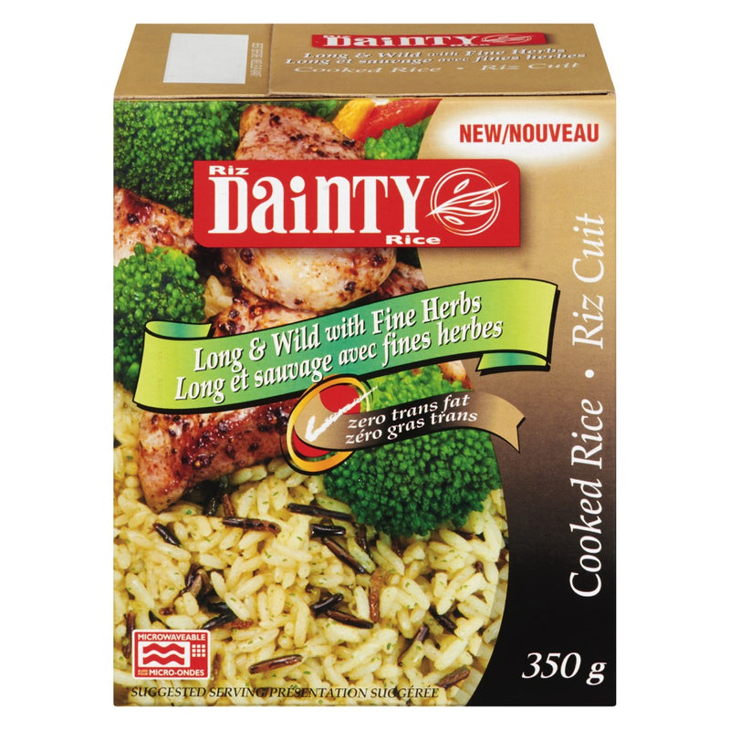 Dainty Long & Wild With Fine Herbs Rice, 350 g