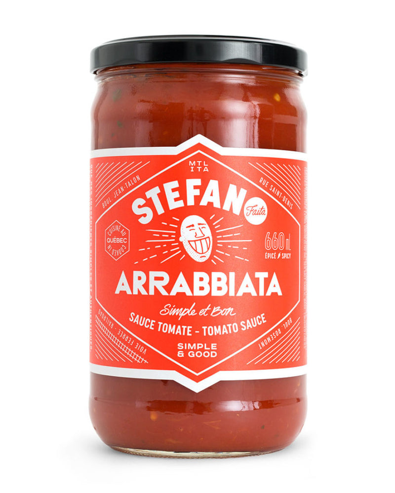 Stefano Arrabbiata Tomato Sauce, 648 mL