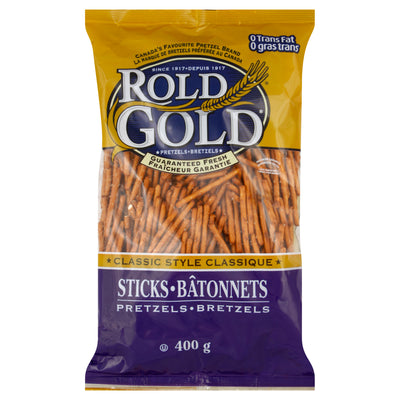 Rold Gold Classic Style Sticks Pretzels, 400 g