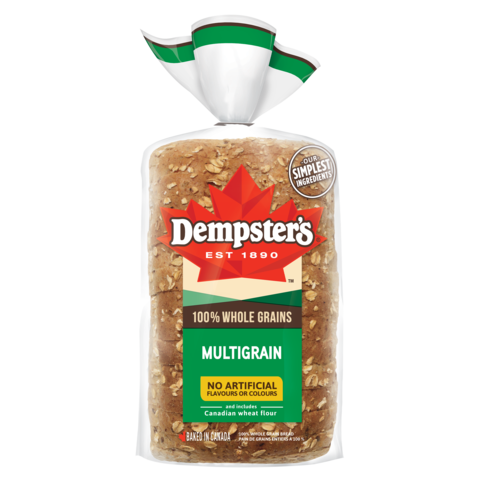 Dempster's 100% Whole Grain Bread, Multi Grain with Sunflower & Pumpkin Seeds, 600 g