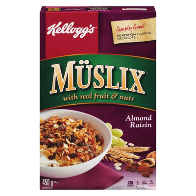 Kellogg's Müslix Almond Raisin Cereal, 450 g
