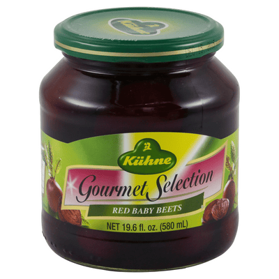 Kuhne Gourmet Selections Red Baby Beets, 580 mL