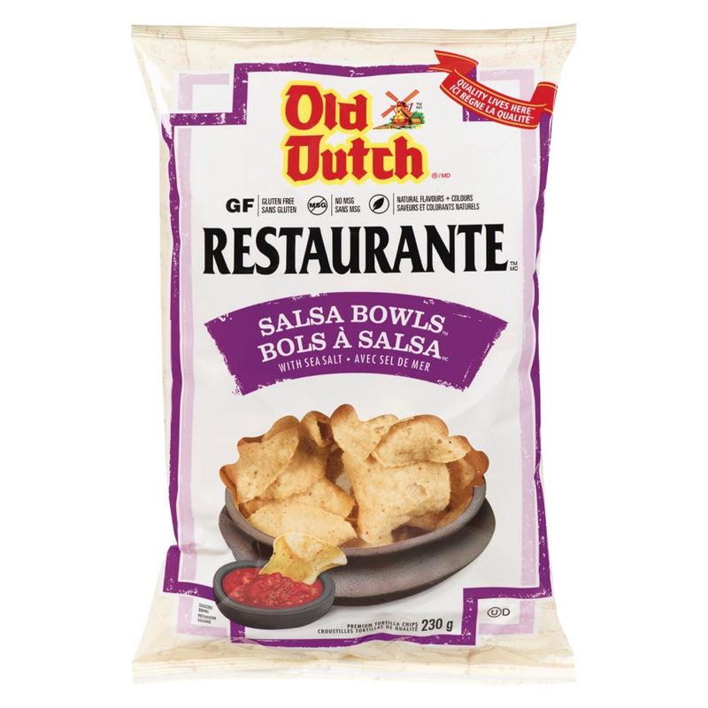 Old Dutch Restaurante Salsa Bowls, 230 g