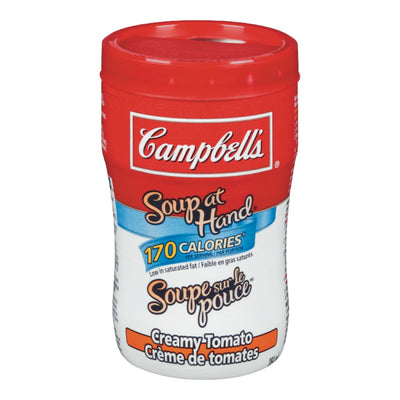 Campbell's Creamy Tomato Soup at Hand, 284 mL