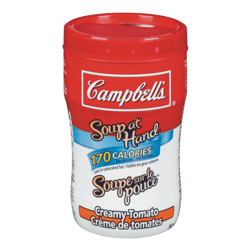 Campbell's Creamy Tomato Soup at Hand, 284 mL