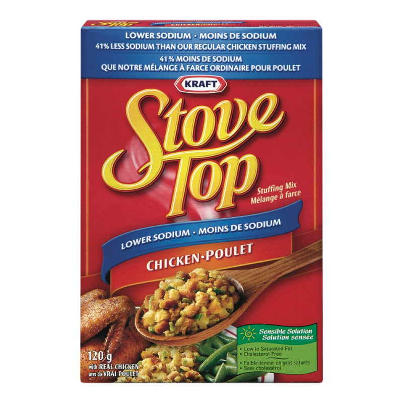 Stove Top Low Sodium Chicken Stuffing Mix, 120 g