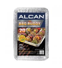 Alcan Nonstick BBQ Buddy Grilling Trays, 20 ct