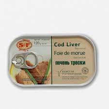 S&F COD LIVER, 120 g