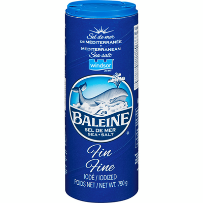 Windsor Baleine Fine Mediterranean Sea Salt, 750 g