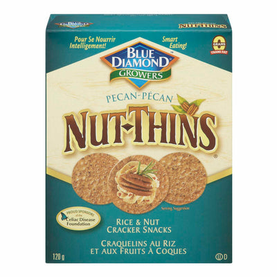 Blue Diamond Growers Pecan Nut Thins, 120 g