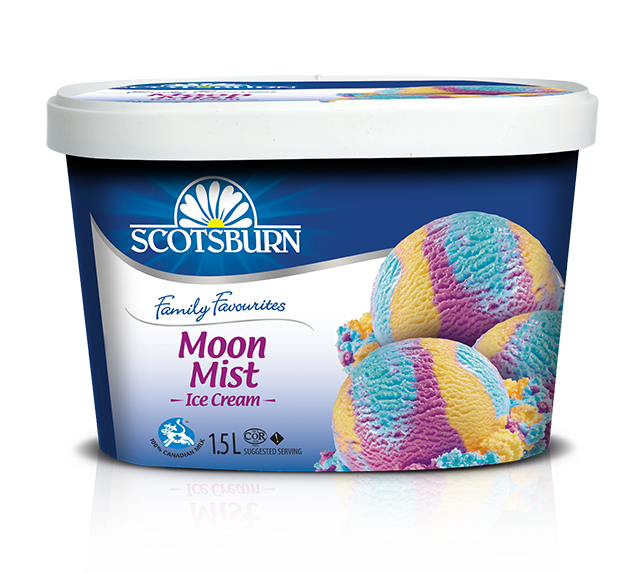 Scotsburn Family Favorites Moon Mist Ice Cream, 1.5 L