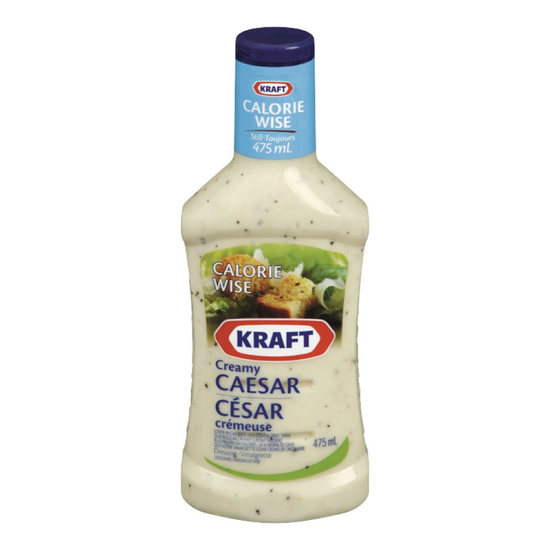 Kraft Creamy Caesar Calorie Wise Dressing, 475 mL