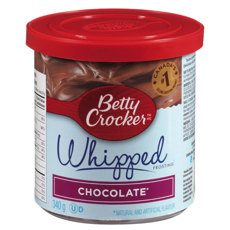 Betty Crocker Whipped Frosting Chocolate, 340 g