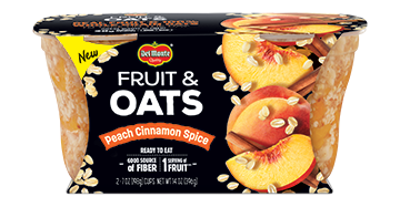 DM FRUIT & OAT CUP PEACH CINNAMON