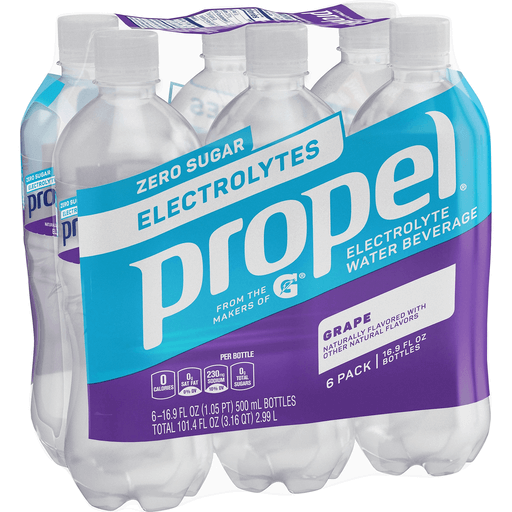 Gatorade Propel Grape, 6 x 500mL