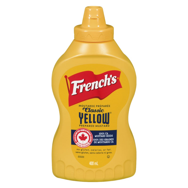 French's Classic Yellow Prepared Mustard, 400 mL