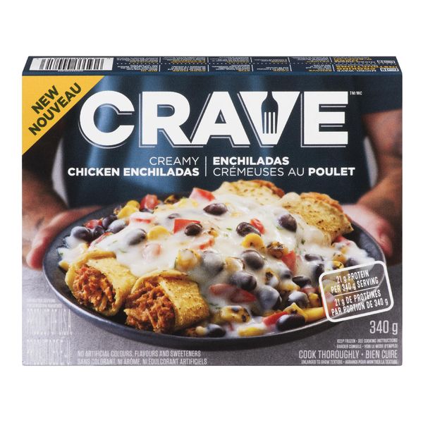 Crave Creamy Chicken Enchiladas, 340 g