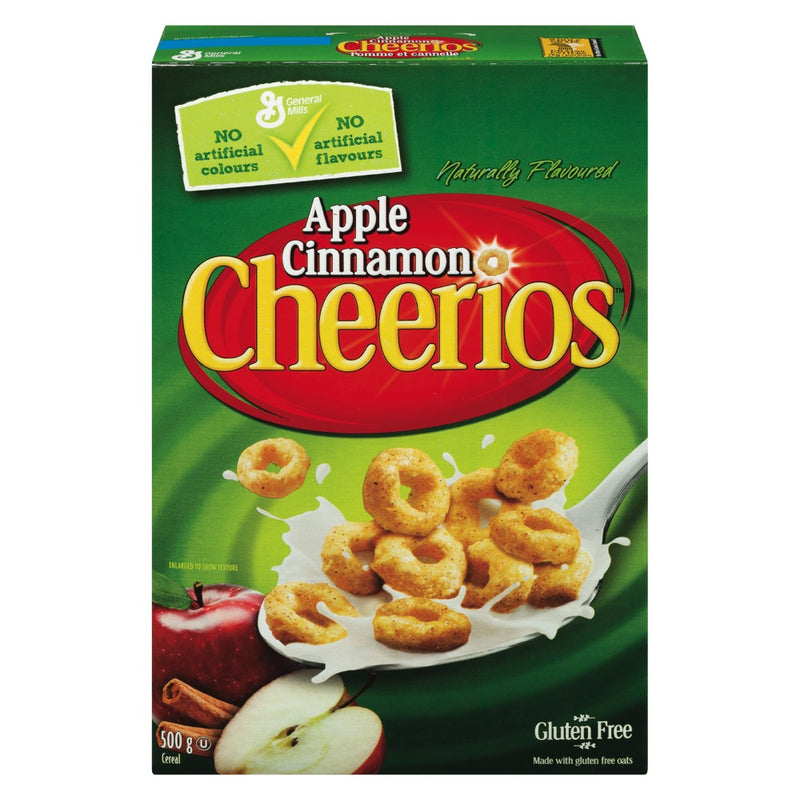 Cheerios Apple Cinnamon Cereal, 500 g