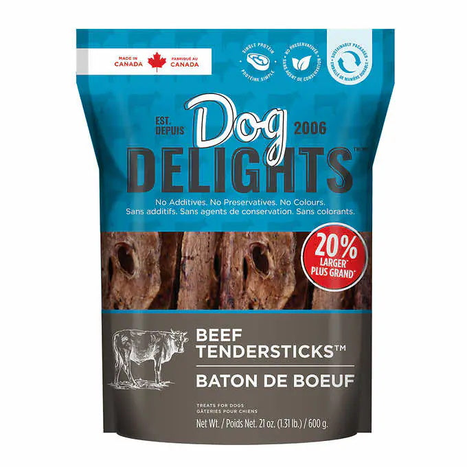 Dog Delights Beef Tendersticks, 595 g