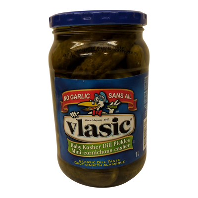 Vlasic Baby Kosher Dill Pickles, 1 l