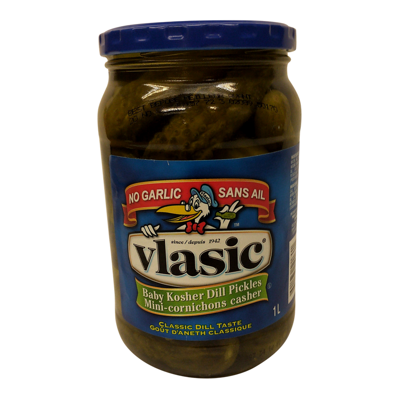 Vlasic Baby Kosher Dill Pickles, 1 l