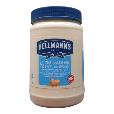 Hellmann's Mayonnaise 1/2 Fat, 1.8 L