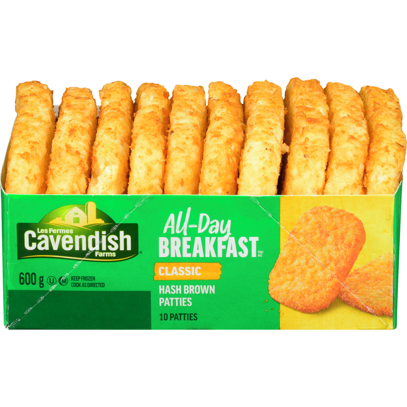 Cavendish Hash Brown Patties, 625 g