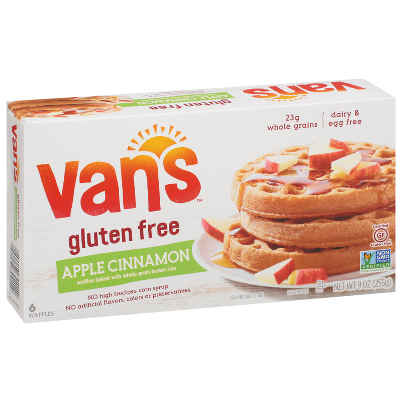 Van's Apple Cinnamon Waffles, 6 waffles