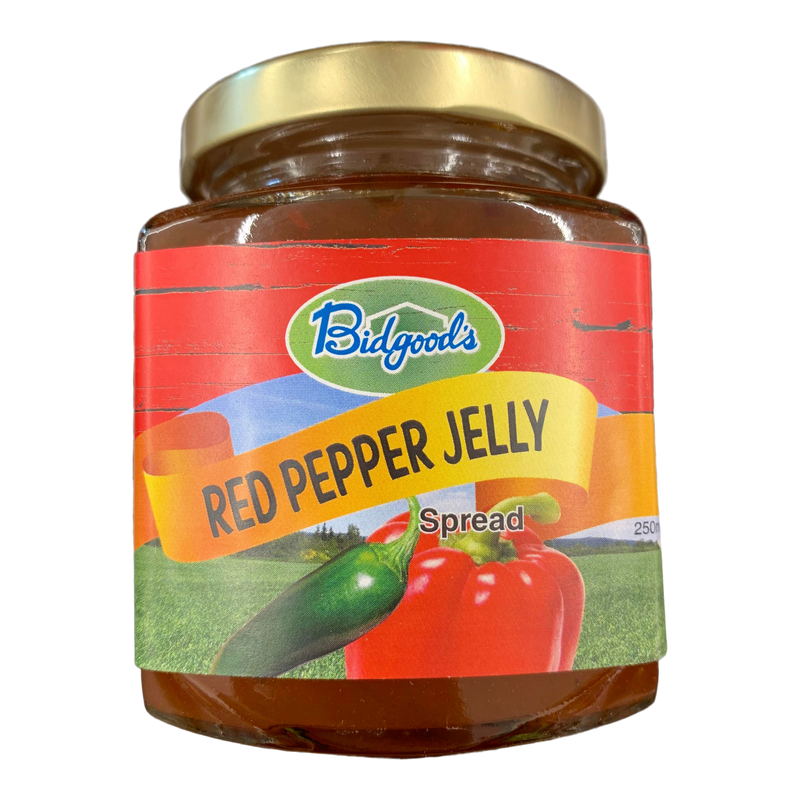 Bidgood Red Pepper Jelly, 250 mL