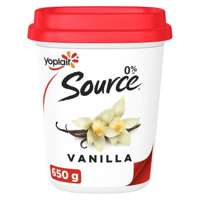 SOURCE VANILLA YOGURT, 650g