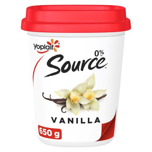 SOURCE VANILLA YOGURT, 650g