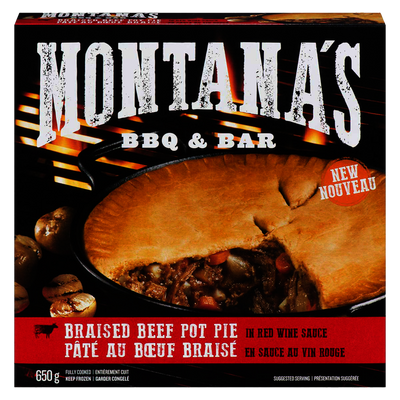 Montana's Braised Beef Pot Pie, 650 g