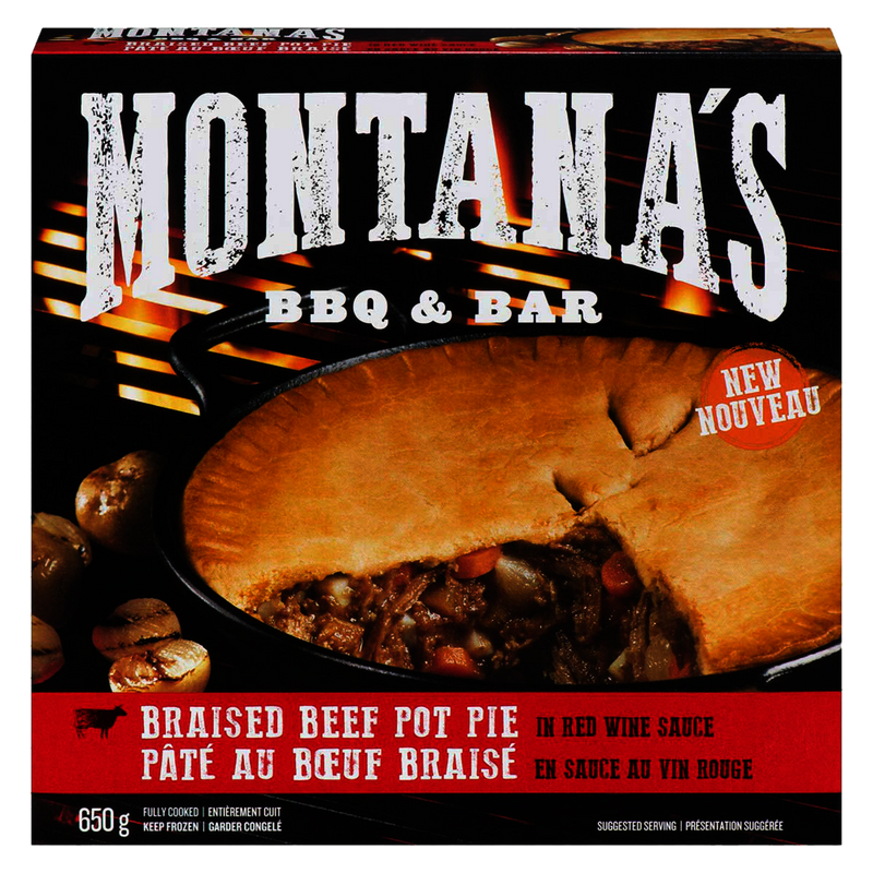 Montana's Braised Beef Pot Pie, 650 g