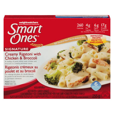 Smart Ones Creamy Rigatoni With Chicken & Broccoli Meal, 255 g