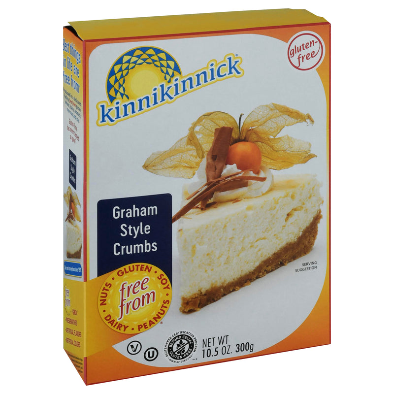 Kinnikkinnick Foods Gluten Free Graham Style Cracker Crumbs, 312 g