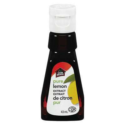 Club House Pure Lemon Extract, 43 mL