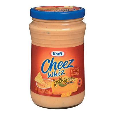 Kraft Cheez Whiz Jalapeño Tex Mex, 450 g
