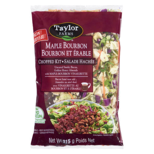 Taylor Farms Maple Bourbon Chopped Kit, 315 g
