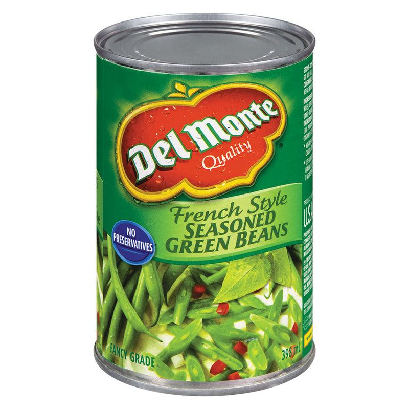 Del Monte French Style Seasoned Green Beans, 398 mL