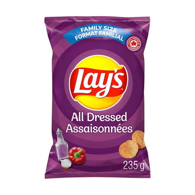 Lay's All Dressed Chips, 235g