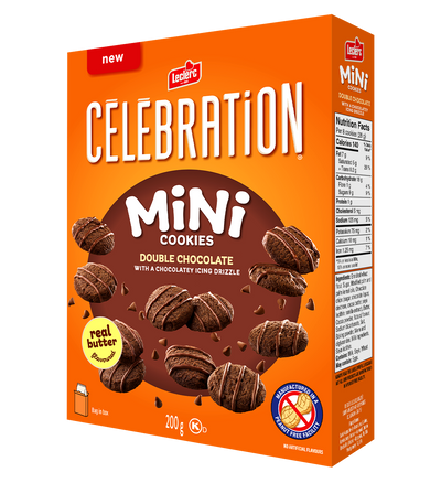 LECLERC MINI DOUBLE CHOC BISCU