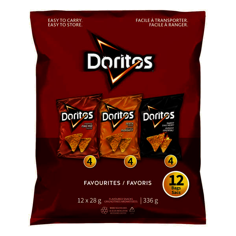 Doritos Variety Pack, 12 ct