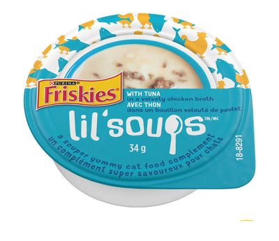 Friskies Lil Soups With Tuna Cat Treat, 34 g