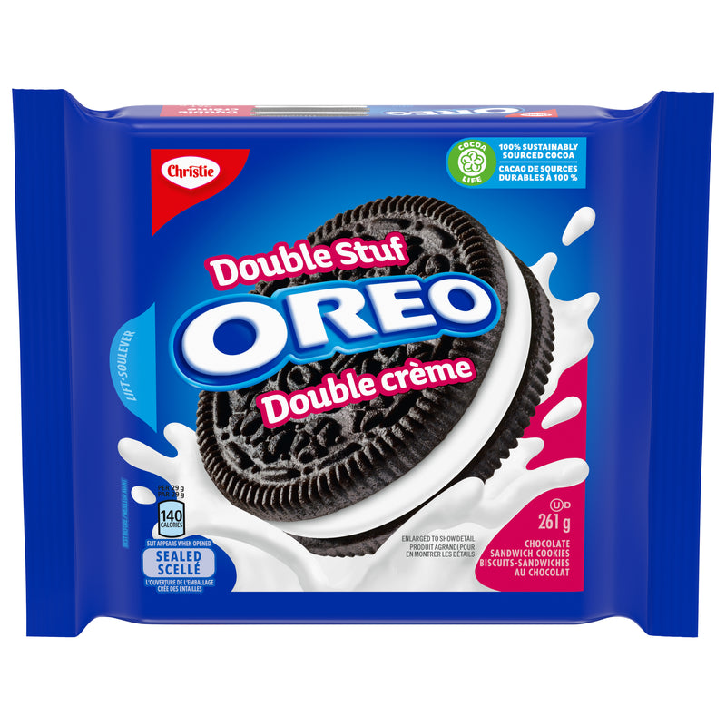 Christie Oreo Double Stuf Cookies, 261 g