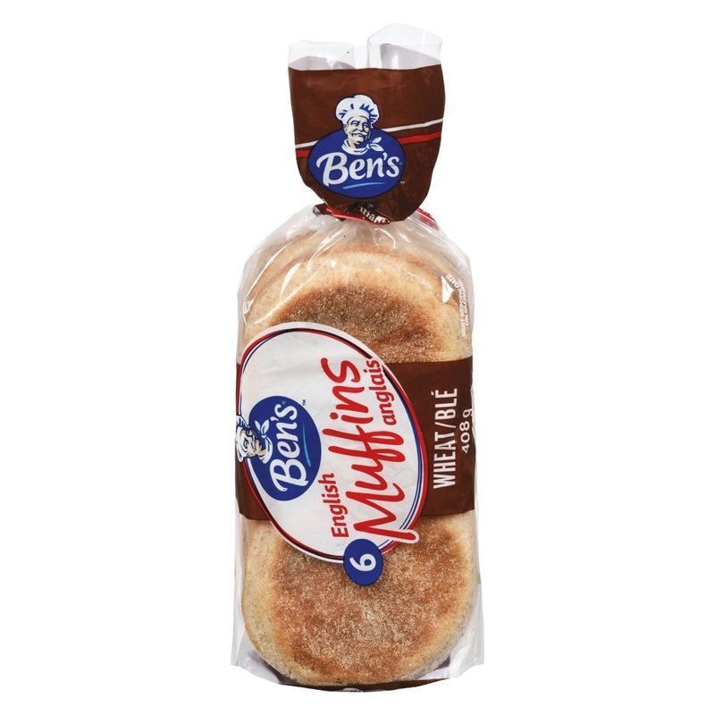 Ben's Whole Wheat English Muffins, 408 g